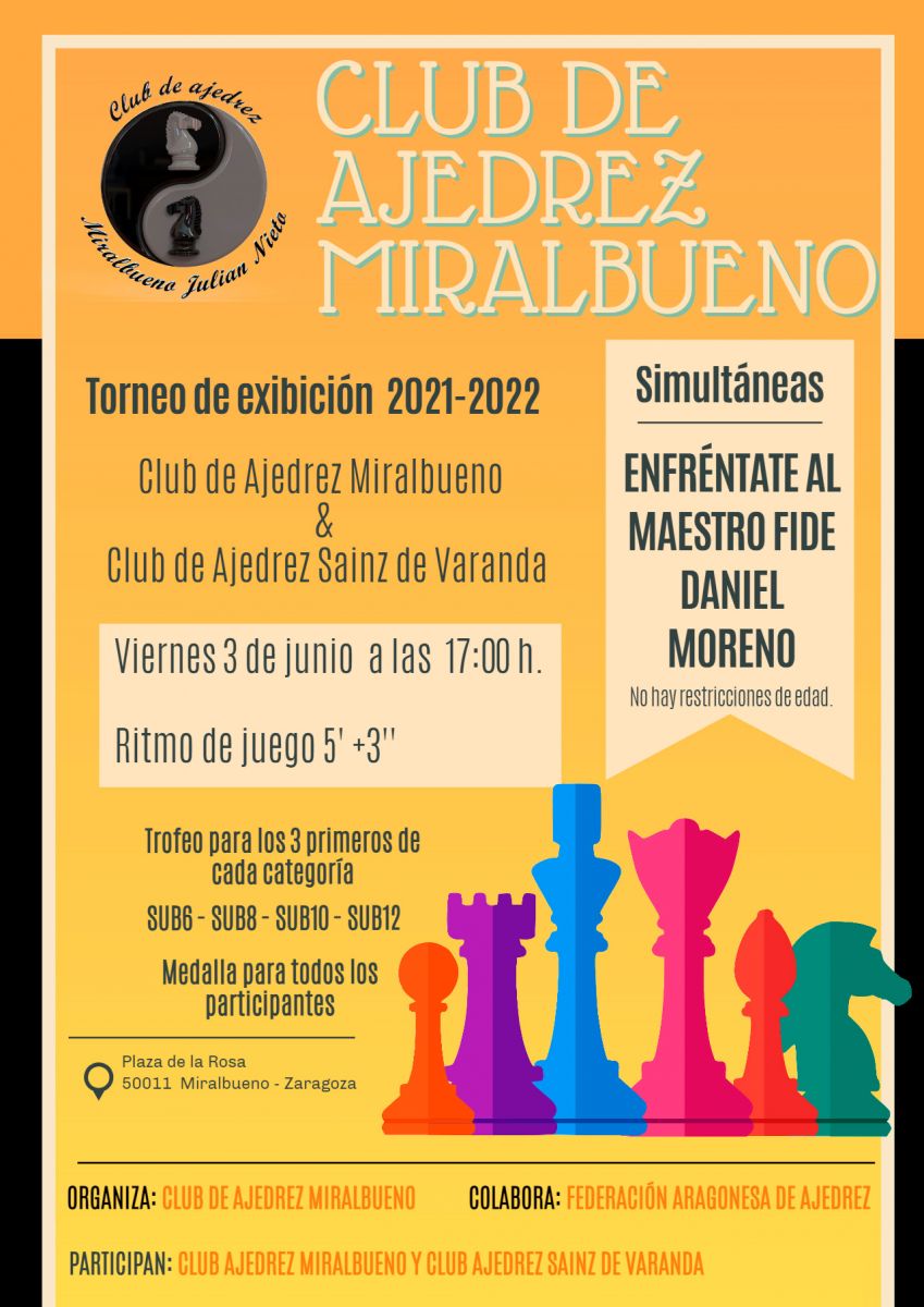 Torneo Exhibición Club de Ajedrez Miralbueno 2022