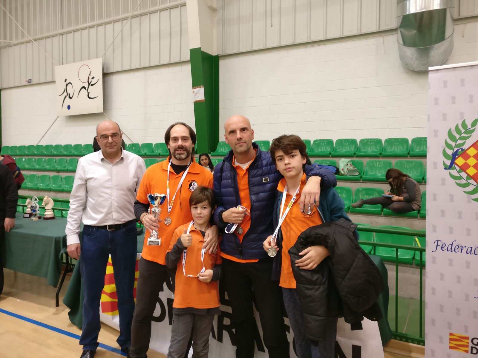 Campeones de Aragón ajedrez relámpago por equipos Categoría Promoción
